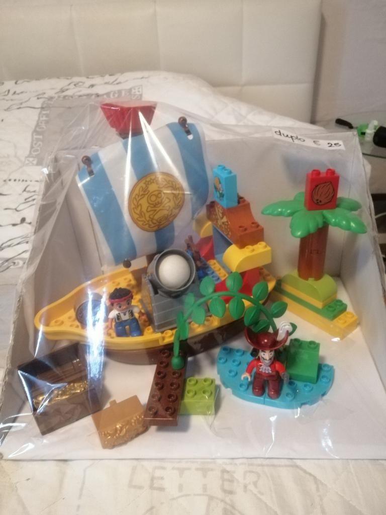 Duplo. Piratenboot NIEUWSTAAT, Ophalen, Zo goed als nieuw