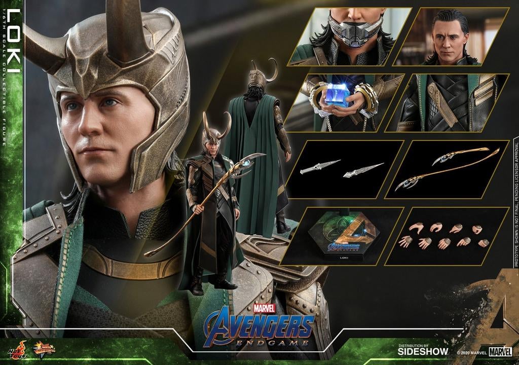 Hot Toys Loki Avengers Endgame, Ophalen of Verzenden