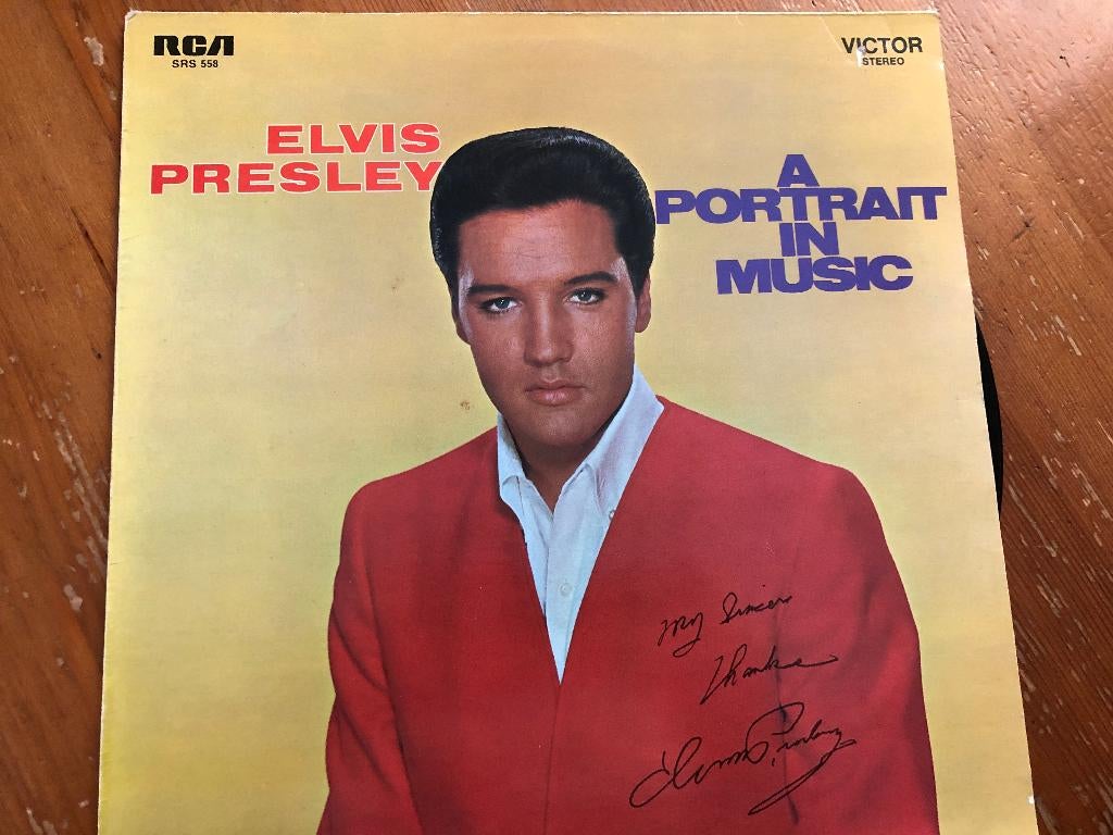 ELVIS  A PORTRAIT IN MUSIC, Ophalen of Verzenden, Zo goed als nieuw, 12 inch