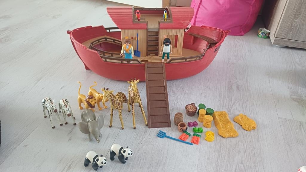 Playmobil ark van Noach, Ophalen of Verzenden, Gebruikt, Complete set