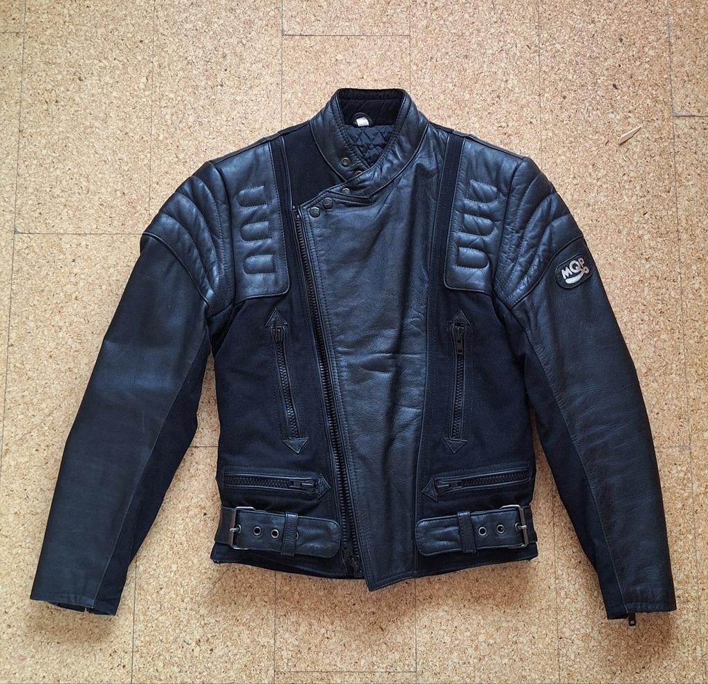 MQP Motorjack, Motoren, Kleding | Motorkleding, Ophalen, Tweedehands, Jas | leer