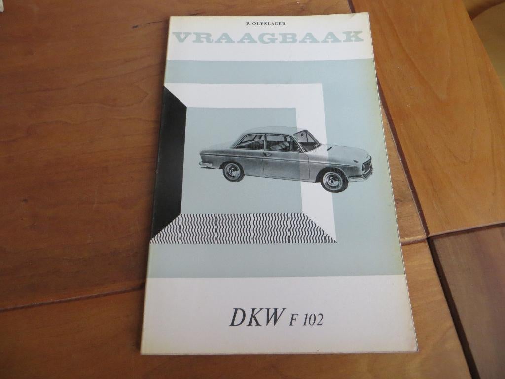 Vraagbaak DKW F 102 vanaf 1964, zeer mooi!, Ophalen of Verzenden