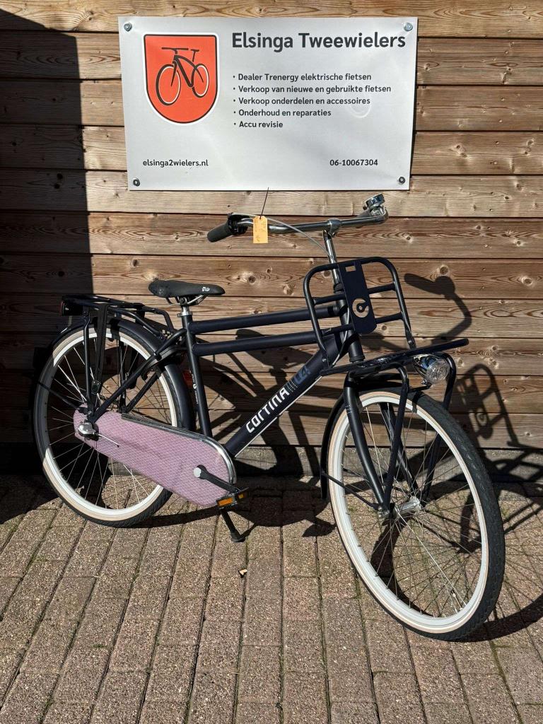 Cortina U4 transportfiets 3 versnellingen 26 inch, Fietsen en Brommers, Versnellingen, Niet ingevuld, Ophalen of Verzenden, Zo goed als nieuw