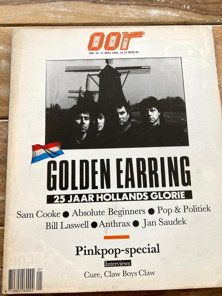 OOR Magazine 1986 THE CURE Claw Boys Claw WATERBOYS Earring, Boeken, Tijdschriften en Kranten, Muziek, Film of Tv, Ophalen of Verzenden