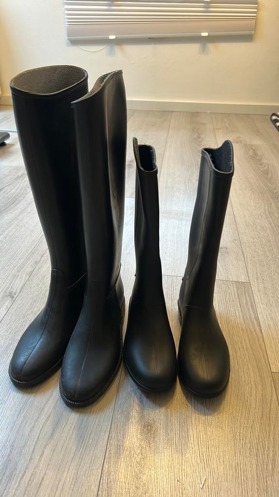 Paardrijlaarzen maat 37 en 34, Kinderen en Baby's, Ophalen of Verzenden, Zo goed als nieuw, Meisje, Laarzen