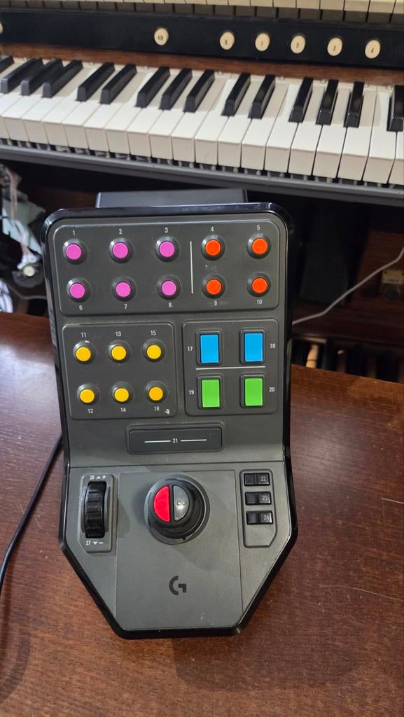 Logitech Heavy Equipment paneel, Ophalen of Verzenden, Zo goed als nieuw, Logitech