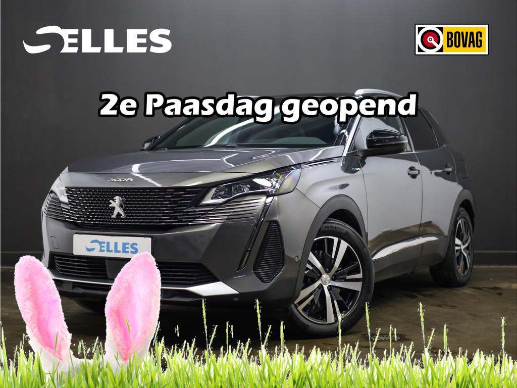 Peugeot 3008 1.6 HYbrid 300 GT Pack | Panoramadak | Black Pa, Leder en Stof, Bedrijf, Hybride Elektrisch/Benzine, SUV of Terreinwagen