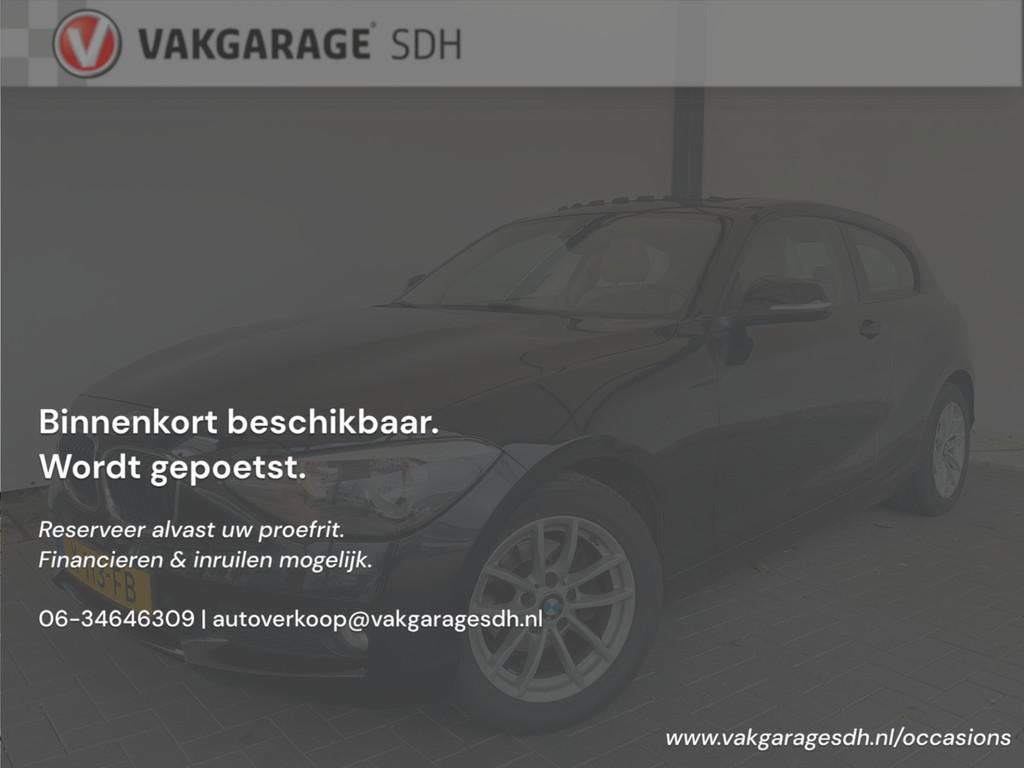 BMW 1-serie 114i EDE High Executive|Leder|Schuif-Kanteldak, Auto's, BMW, 1-Serie, Achterwielaandrijving, Gebruikt, 4 cilinders