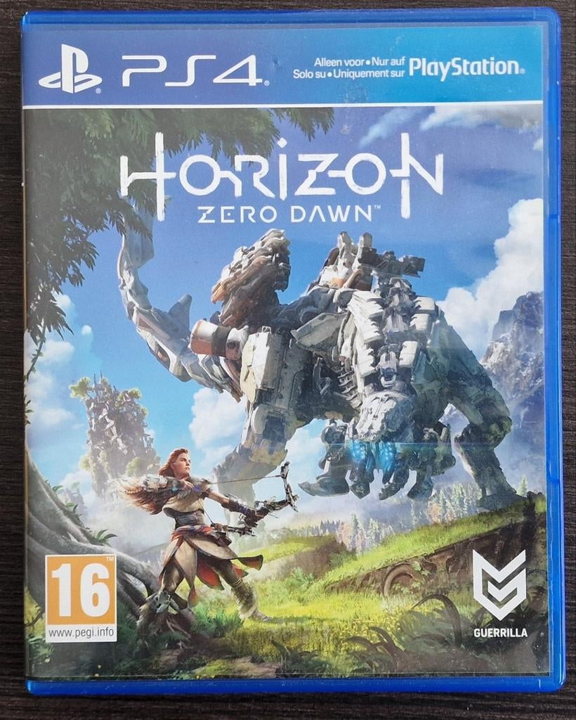 Ps4 Horizon zero dawn, Spelcomputers en Games, Games | Sony PlayStation 4, Avontuur en Actie, Gebruikt, Verzenden, 1 speler