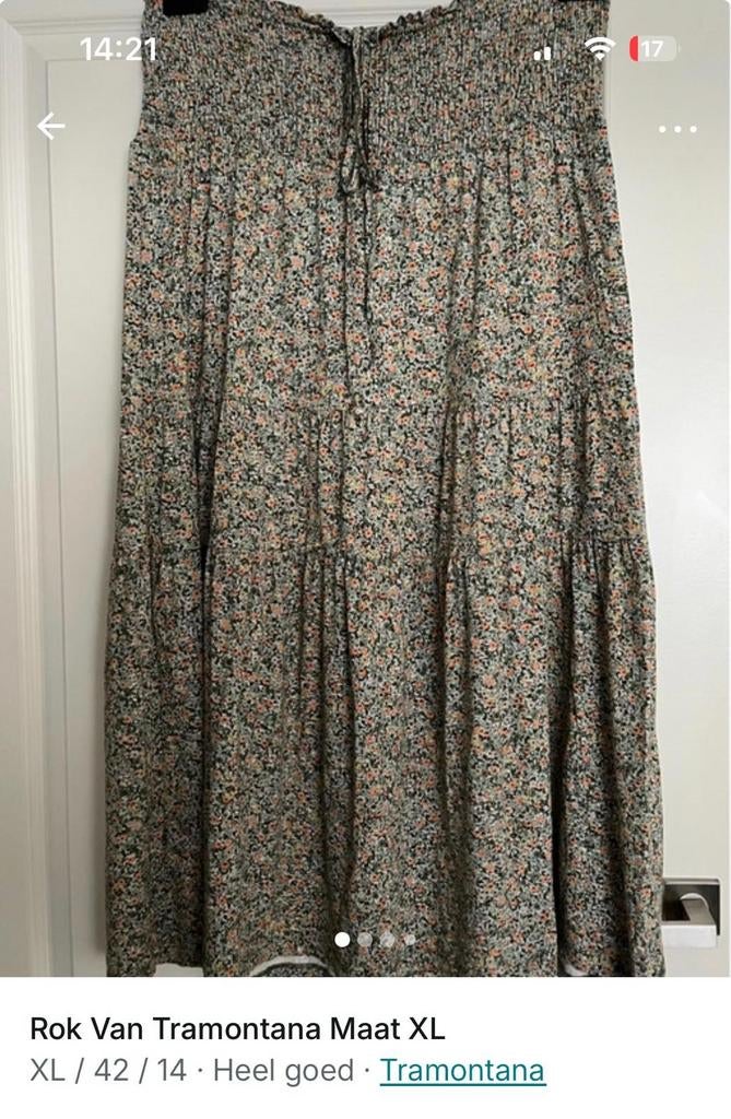 Tramontana rok maat 46, Kleding | Dames, Rokken, Overige kleuren, Tramontana, Maat 46/48 (XL) of groter, Ophalen of Verzenden