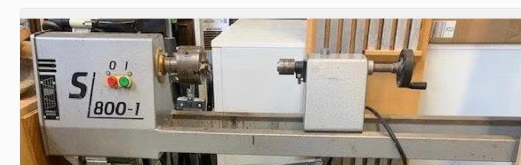 Draaibank voor hout , merk : Lennartsfors Zweden., Ophalen, Gebruikt, Houtdraaibank, 500 tot 1000 mm