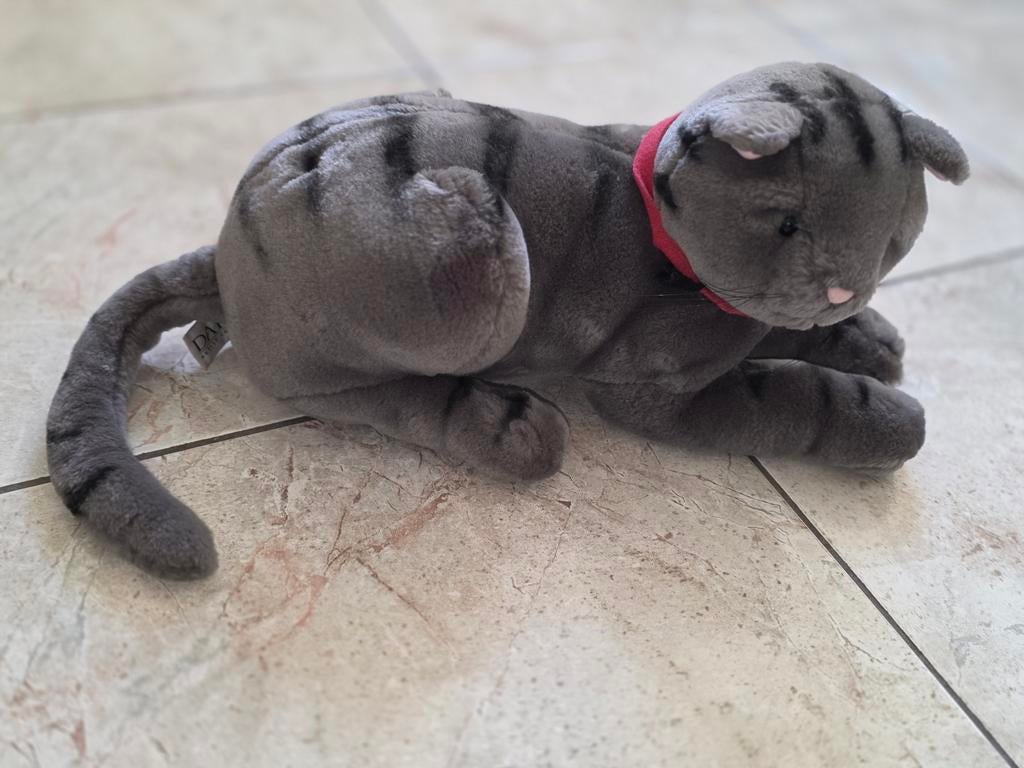 Debbie mumm pluche poes, Ophalen of Verzenden, Zo goed als nieuw