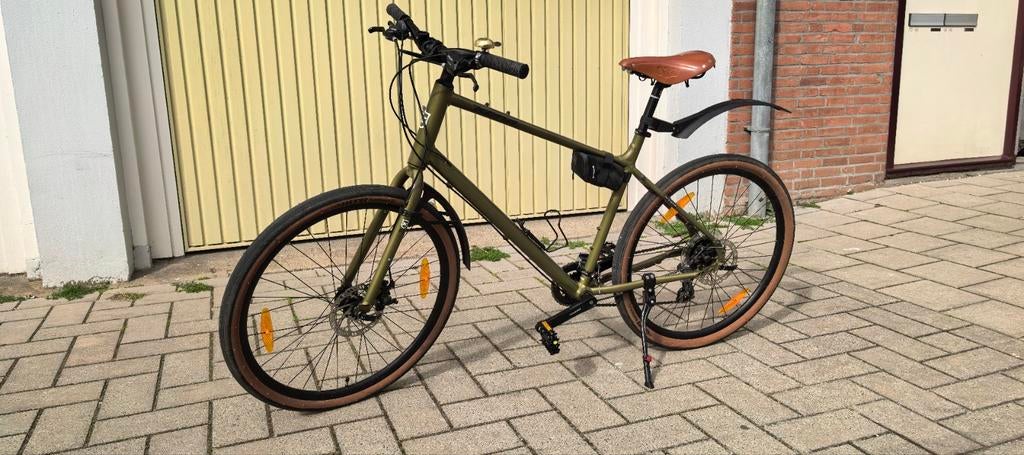 KONA Dew maat L satin turismo olive model 2023, Fietsen en Brommers, Overige Fietsen en Brommers, Ophalen, Zo goed als nieuw, Kona