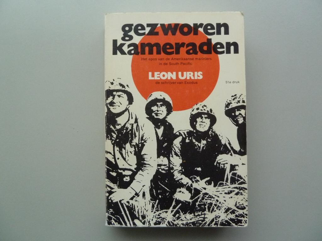 gezworen kameraden Leon Uris, Ophalen of Verzenden, Tweede Wereldoorlog, Zo goed als nieuw