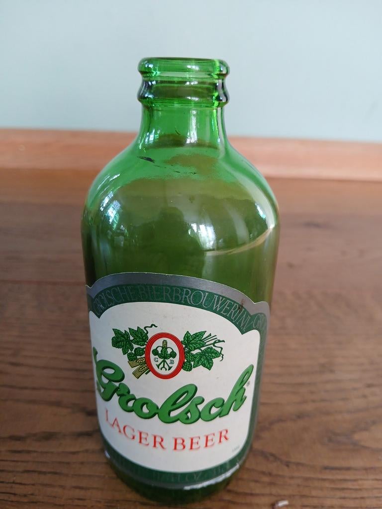 Grolsch  flesje leeg, Ophalen of Verzenden, Flesje(s), Grolsch