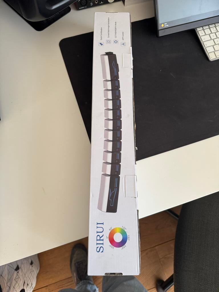 SIRUI B15R DRAGON Light - Flexibele RGB LED Lichtstrip, Ophalen of Verzenden, Nieuw, Lamp of Flitsset