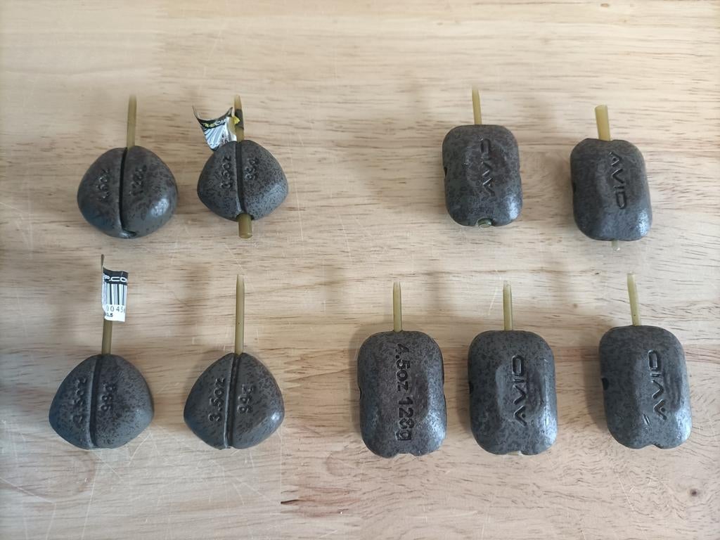 Verschillende merken karperlood inline, Watersport en Boten, Hengelsport | Karpervissen, Ophalen