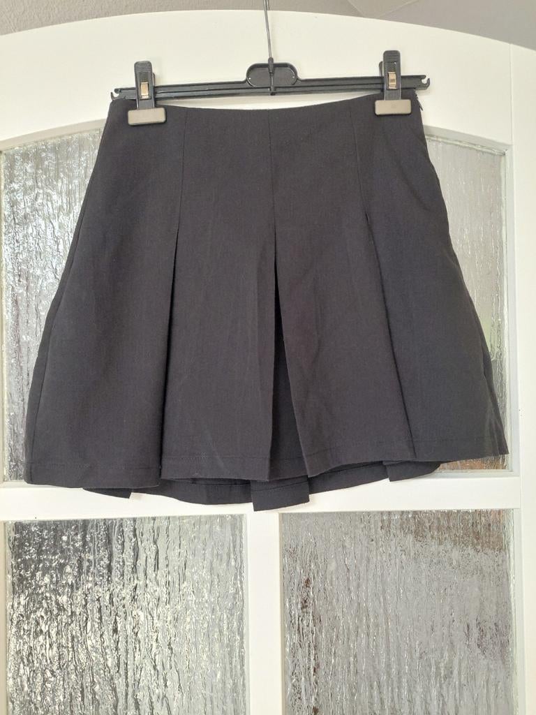 Zwart broekrokje/S, Ophalen of Verzenden, Zo goed als nieuw, Zwart, Onder de knie