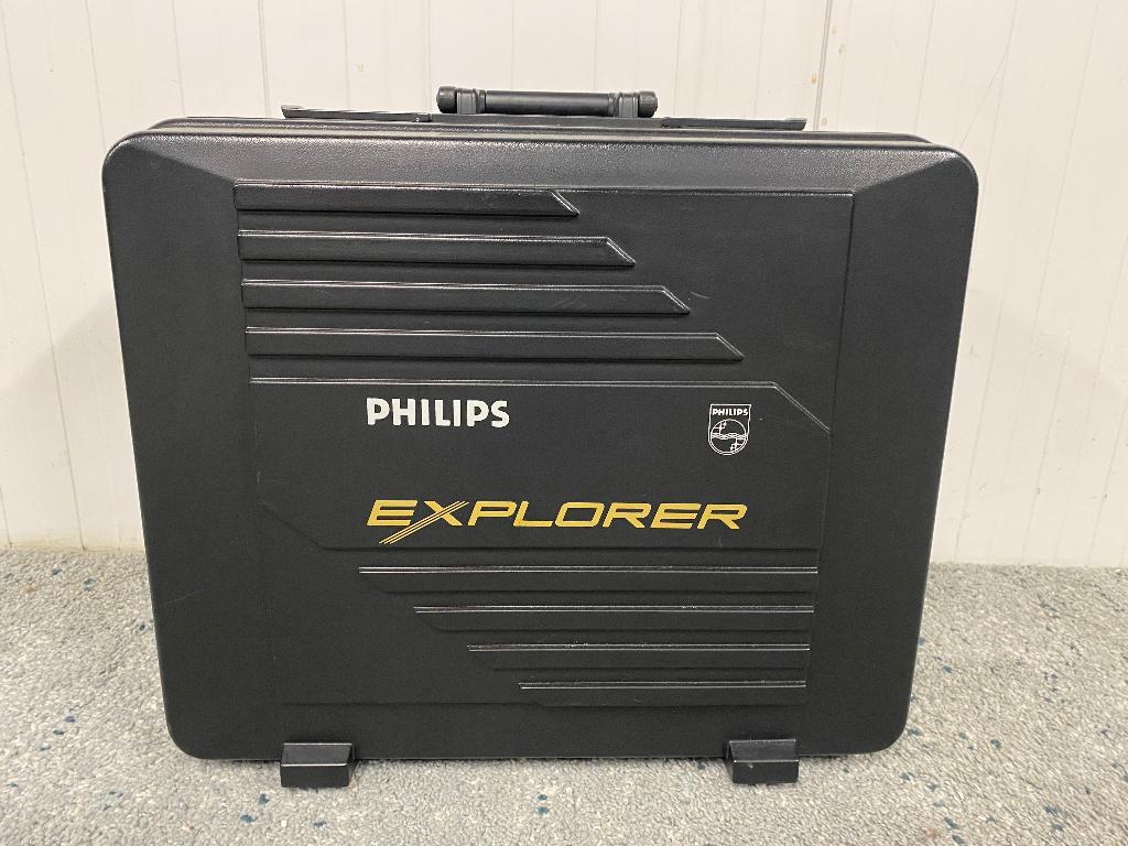 Philips Explorer VHS-camcorder jaren 80, Ophalen of Verzenden, VHS of SVHS, Camera
