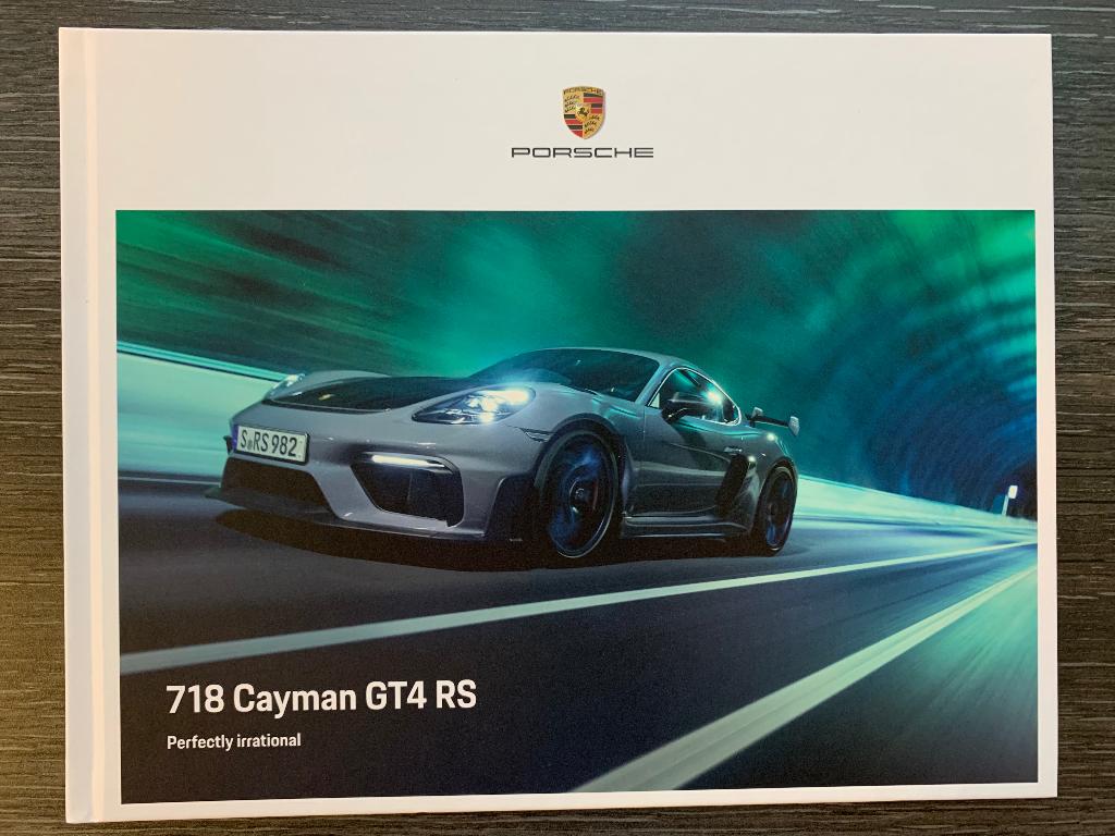 NEDERLANDSE brochure Porsche 718 Cayman GT4 RS 2021 nieuw!!, Porsche, Nieuw, Ophalen of Verzenden, Porsche