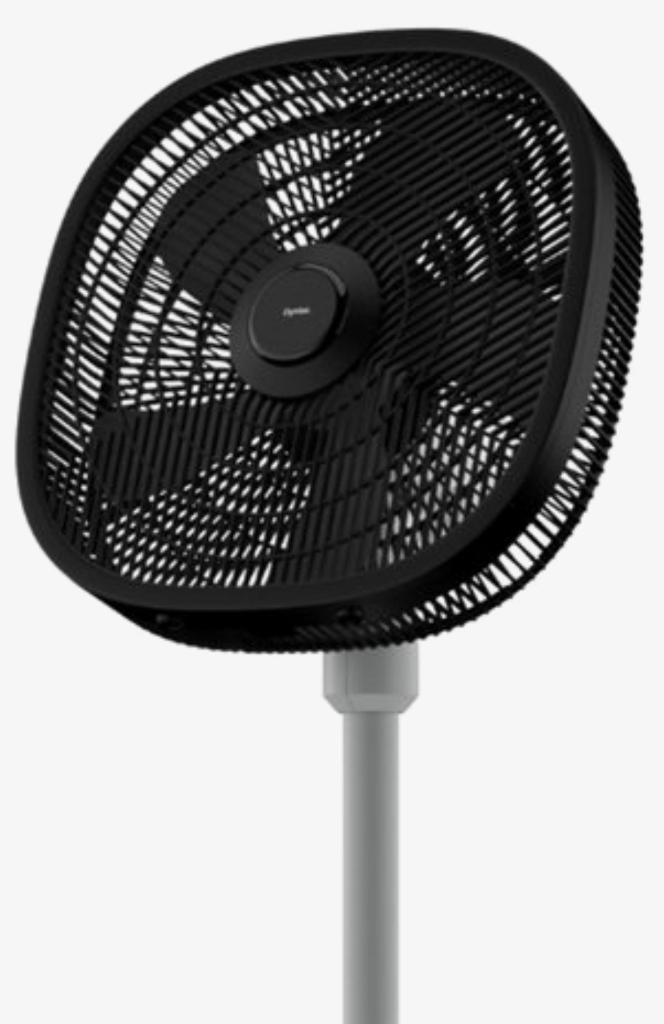 Ventilator modern zwart-wit, Ophalen, Zo goed als nieuw, Statiefventilator