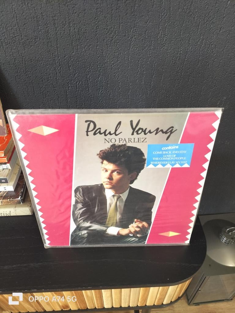 Paul Young - No Parlez LP (Jaren '80) - Prima Staat, Ophalen, 1980 - 1989, Gebruikt, Overige formaten