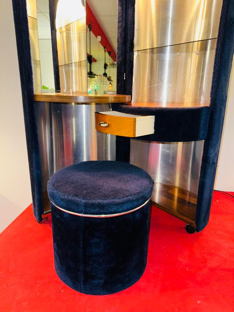 Luigi Massoni Poltrona Frau vanity table vintage kaptafel, Ophalen of Verzenden