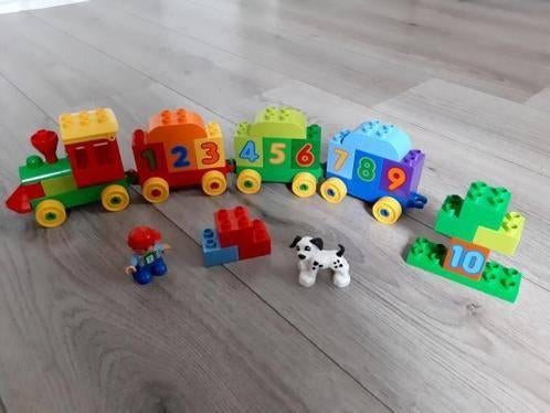Lego / Duplo getallentrein, Kinderen en Baby's, Ophalen of Verzenden, Zo goed als nieuw, Compleet, Duplo