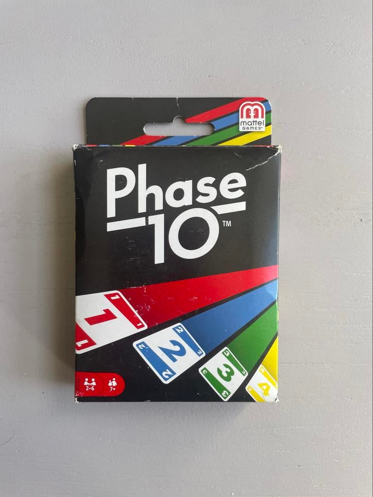 Phase 10, Vijf spelers of meer, Ophalen of Verzenden, Zo goed als nieuw, Mattel