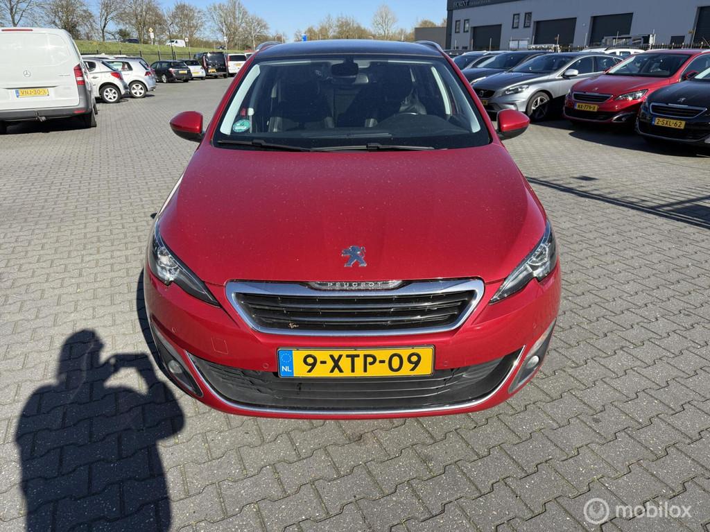 Peugeot 308 SW 1.2 gt line navi 6versneling, Voorwielaandrijving, Parkeersensor, Stof, Gebruikt