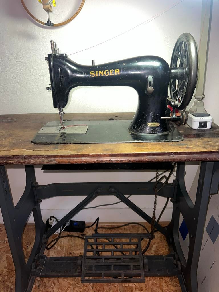 Singer 45K58 Industriële Naaimachine - Leerbewerking 45k, Ophalen, Gebruikt, Singer, Naaimachine