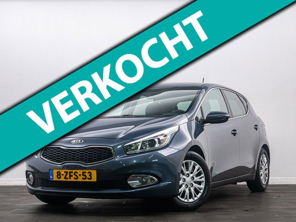 Kia Cee'd 1.6 GDI BusinessLine Camera/Clima/Cruise/Bluetooth, Euro 5, 4 cilinders, Blauw, Origineel Nederlands