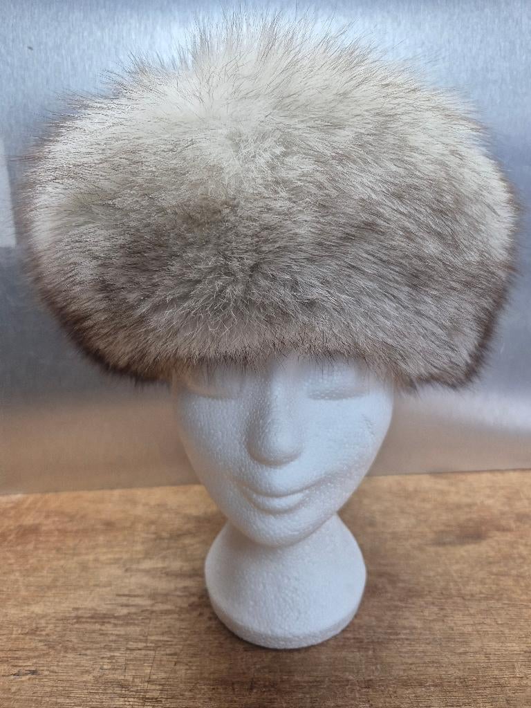 Bontmuts Pool Vos, topstaat! maat 54, Verzenden, Poolvos, Zo goed als nieuw, Maat 36 (S)