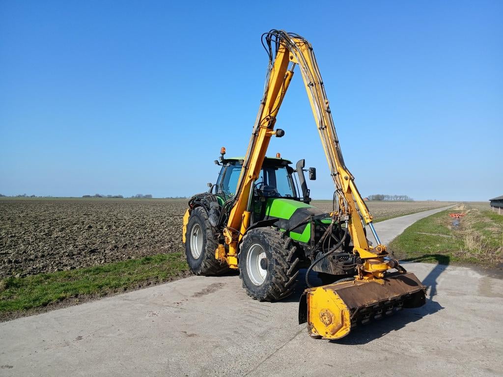 Deutz 1145 TTV met herder, Zakelijke goederen, Agrarisch | Tractoren, Ophalen of Verzenden, Gebruikt, Tot 80 Pk, Deutz - Fahr