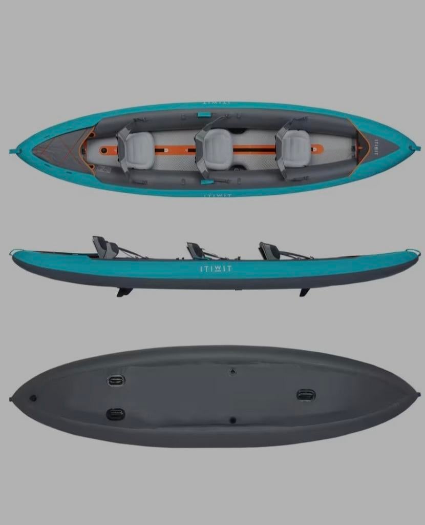 Itiwit x100+  kano. Nieuwstaat!  Met accessoires, Ophalen, Opblaasbaar, Nieuw, 3-persoons of meer