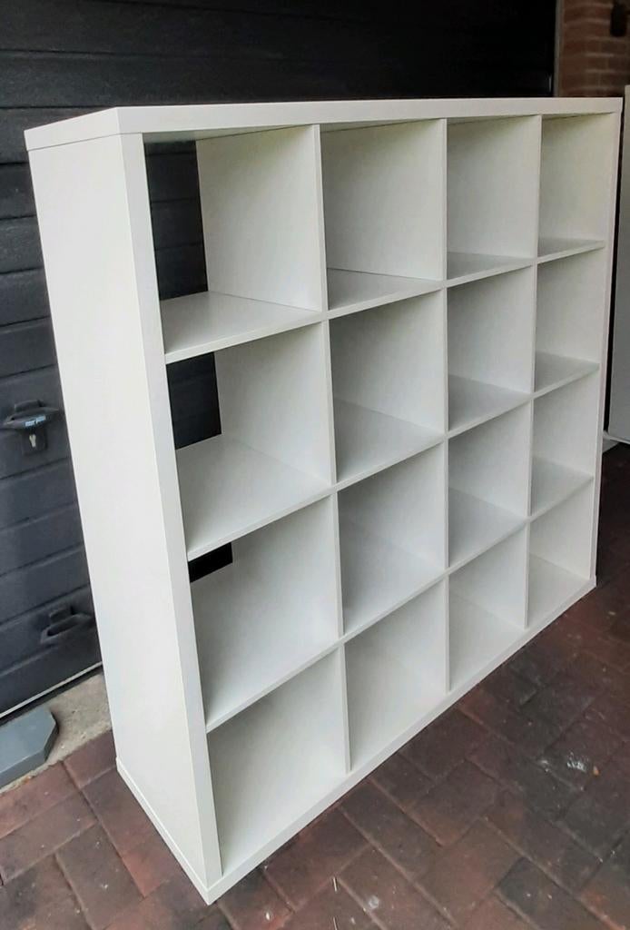 Ikea kallax Vakkenkast 4x4 wit, Ophalen, Zo goed als nieuw