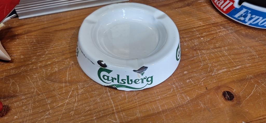 Carlsberg bier asbak (2.3), Ophalen of Verzenden, Zo goed als nieuw, Overige typen, Overige merken