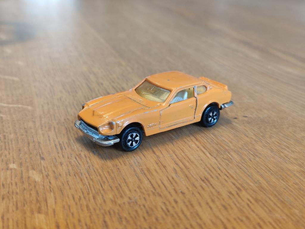 Majorette Datsun 260 Z ORANJE, Hobby en Vrije tijd, Ophalen of Verzenden, Zo goed als nieuw, Auto