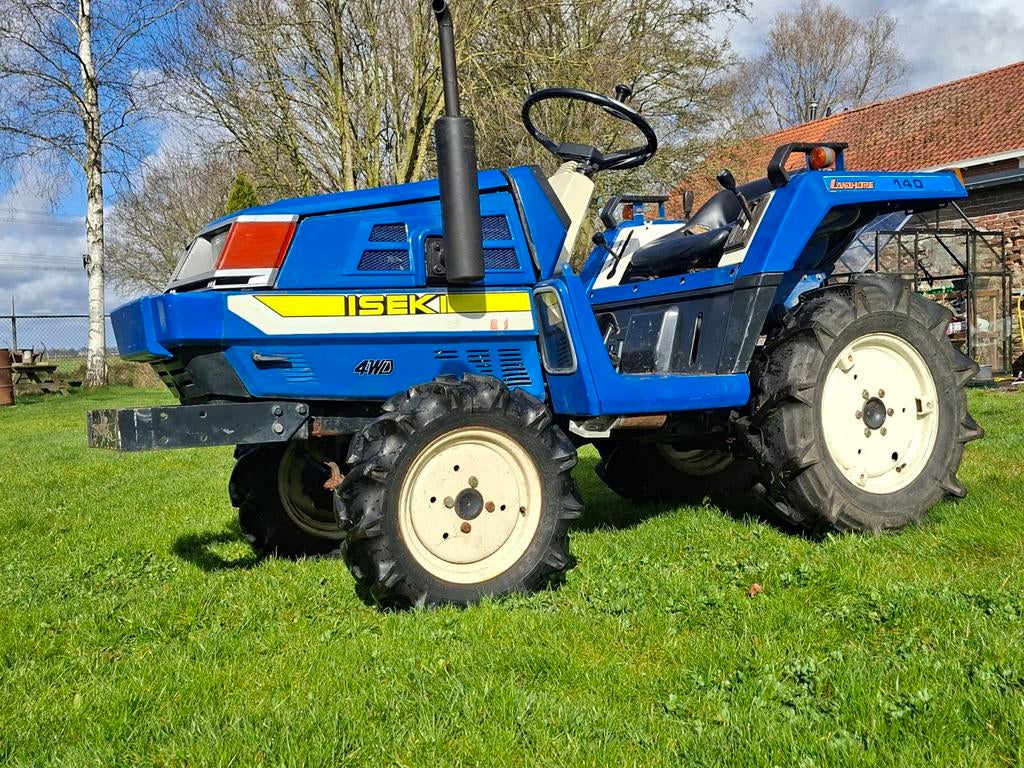 Iseki Landhope 140 mini tractor, Ophalen, Gebruikt