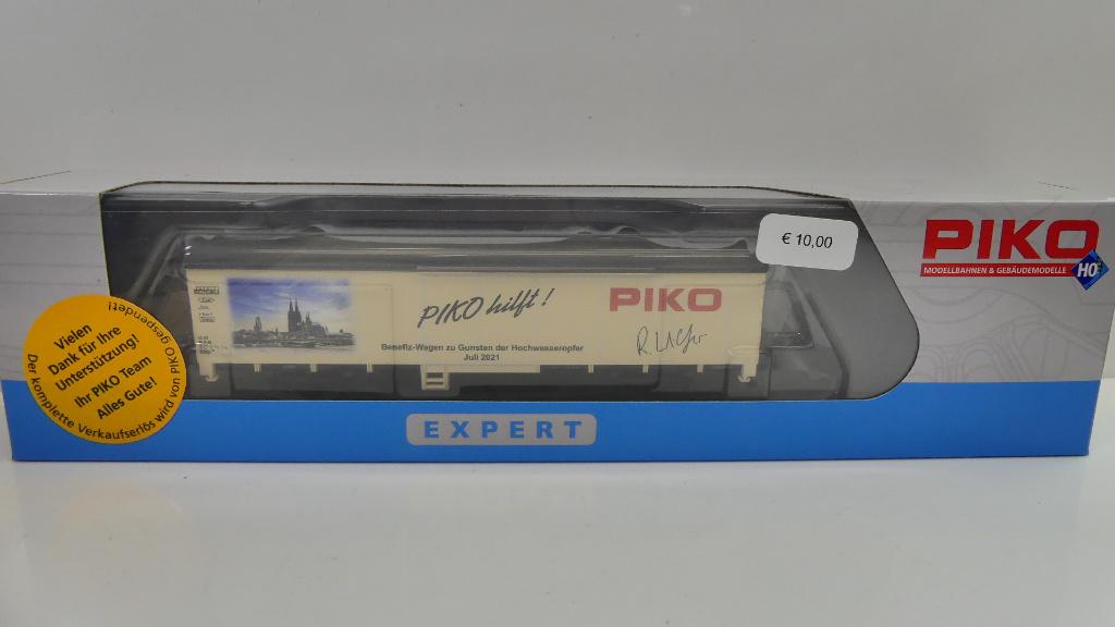 Piko H0 Benefietwagon Hoogwaterslachtoffers DB 2021 72217, Hobby en Vrije tijd, Modeltreinen | H0, Gelijkstroom, Verzenden, .