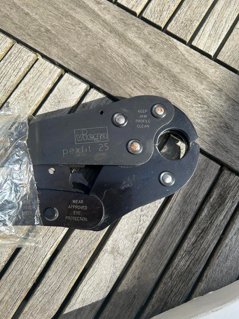 Viega 25mm handperstang nieuw in verpakking, Doe-het-zelf en Verbouw, Gereedschap | Handgereedschap, Ophalen, Nieuw