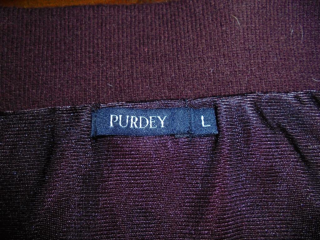 Purdey prachtige rok bordeaux met rood staat L is een S/m, Ophalen of Verzenden, Zo goed als nieuw, Purdey, Maat 36 (S)