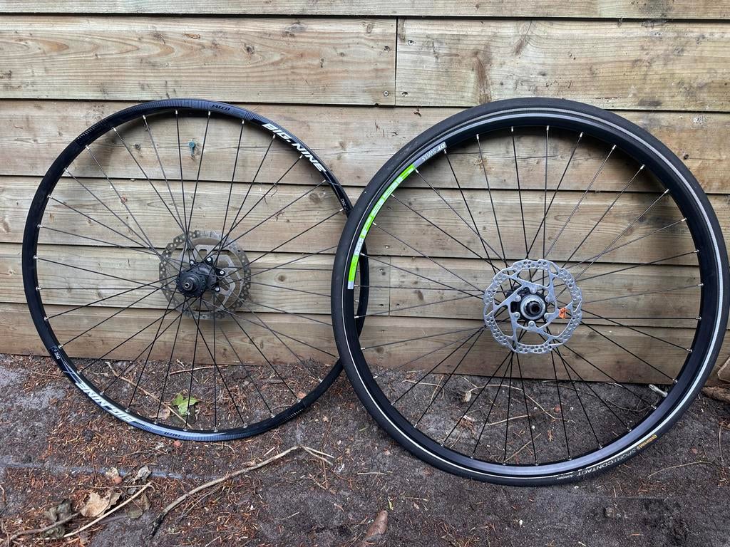 Wielset met schijfremmen - 29 Inch, Fietsen en Brommers, Fietsonderdelen, Ophalen of Verzenden, Gebruikt, Wiel