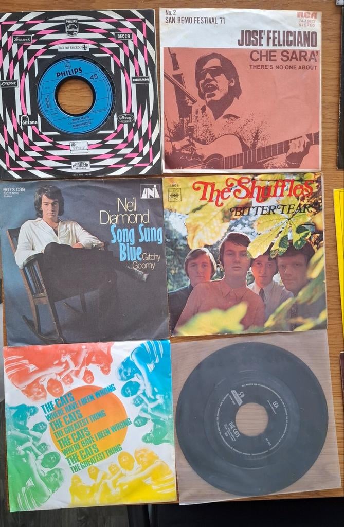 45 toeren singles. 31 stuks, Ophalen of Verzenden, Gebruikt, Overige formaten, Pop