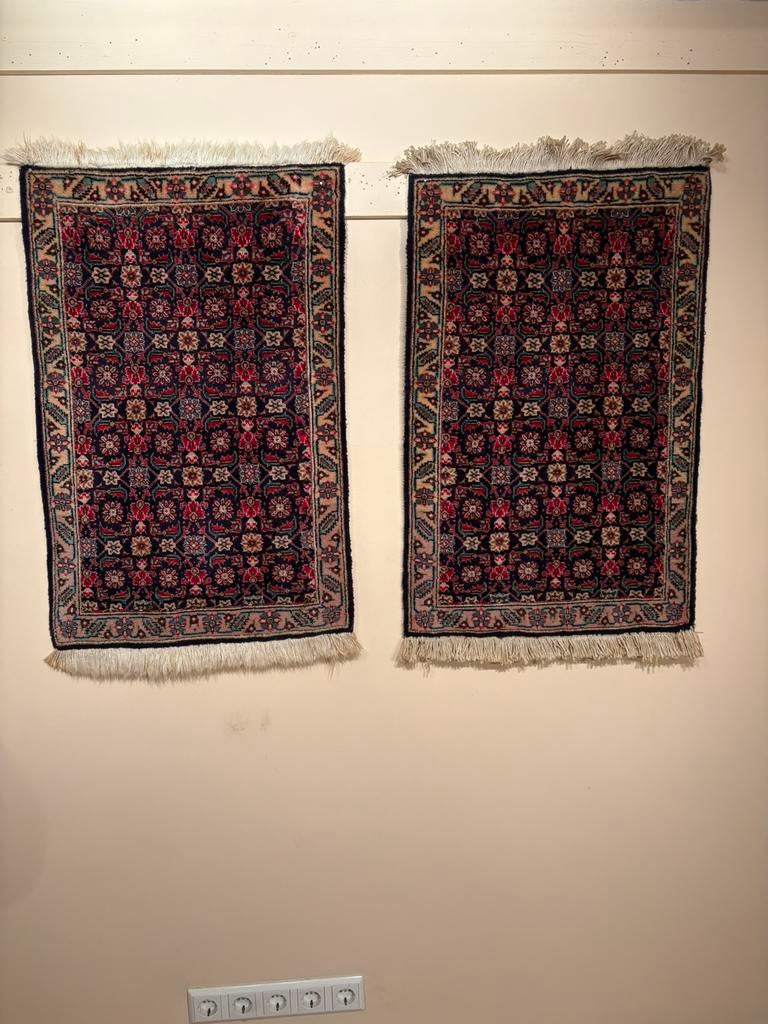 2 prachtige handgekoopte persjes, 200 cm of meer, Zo goed als nieuw, Rechthoekig, 50 tot 100 cm