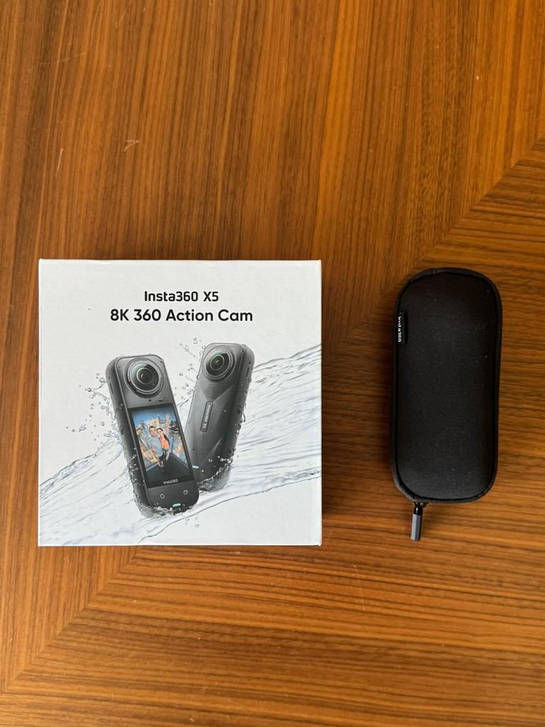 Insta360 X5 8K 360 Action Cam, Ophalen of Verzenden, Zo goed als nieuw, Overige merken