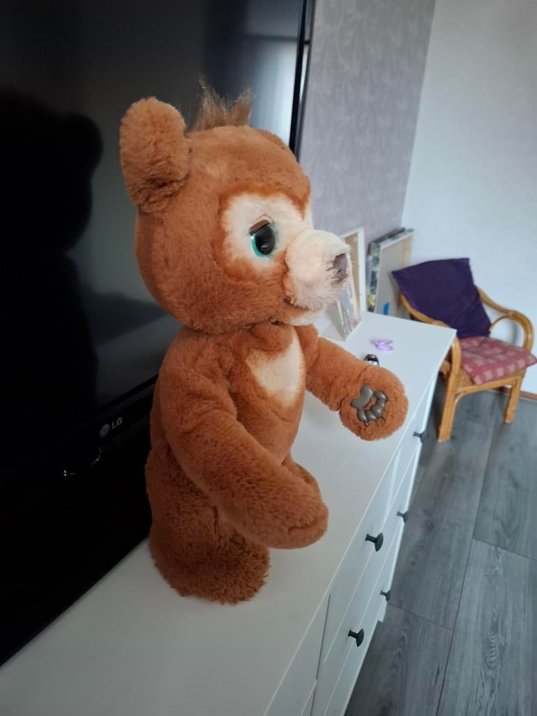 FurReal Friends Cubby de nieuwsgierige beer, Ophalen, Zo goed als nieuw, Beer