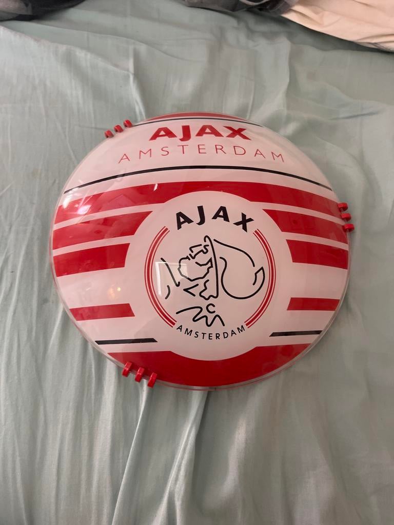 Ajax wandlamp - Perfect voor de echte fan!, Ophalen, Gebruikt, Meerkleurig, Overige stijlen