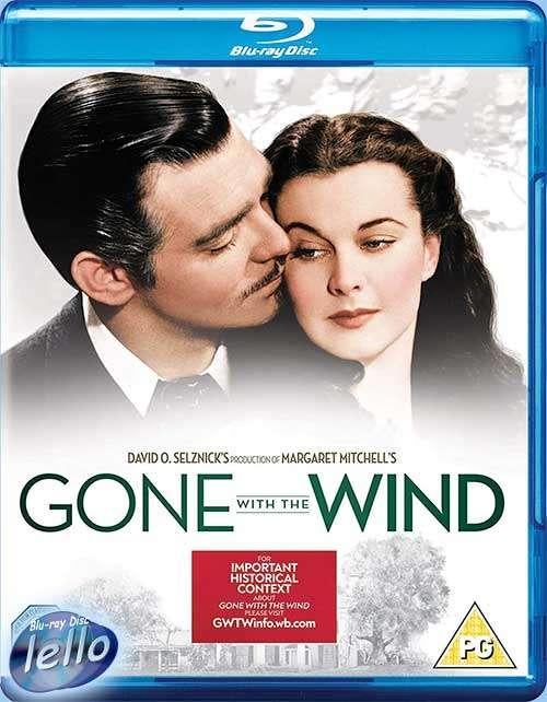 Blu-ray: Gone with the Wind (1939 Clark Gable, Vivien Leigh), Ophalen of Verzenden, Nieuw in verpakking, Klassiekers