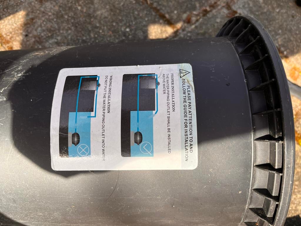 Drukfilter 6000 voor vijver, Ophalen, Gebruikt, Vijverfilter